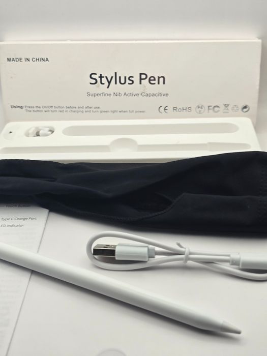 Stylus Pen do Apple iPad Pro 2020-24 + rękawiczka + końcówki