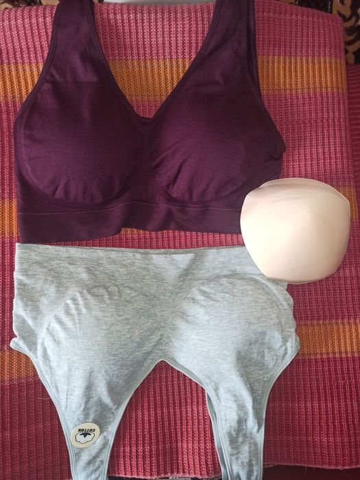 Топ безшовний на чашку D,E СІРИЙ