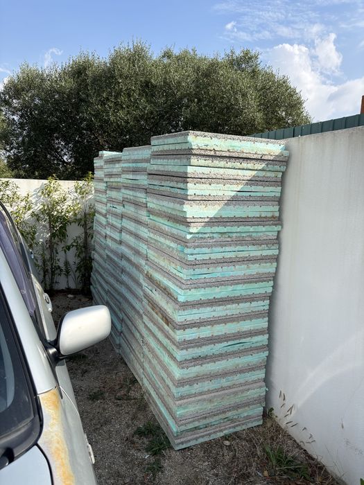 Lagetas de betão com isolamento térmico