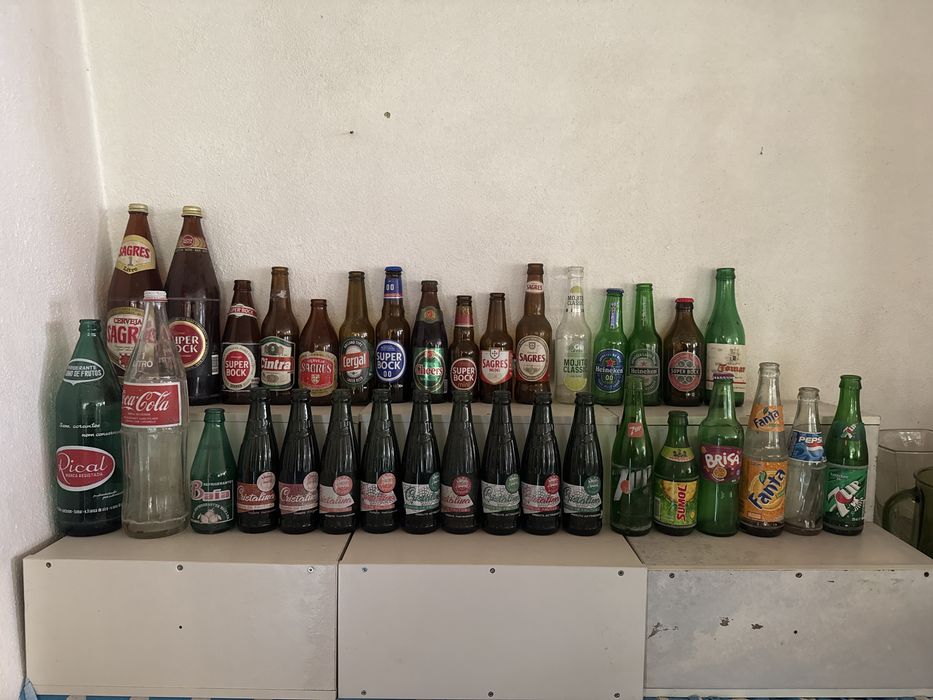 Garrafas antigas para colecionadores