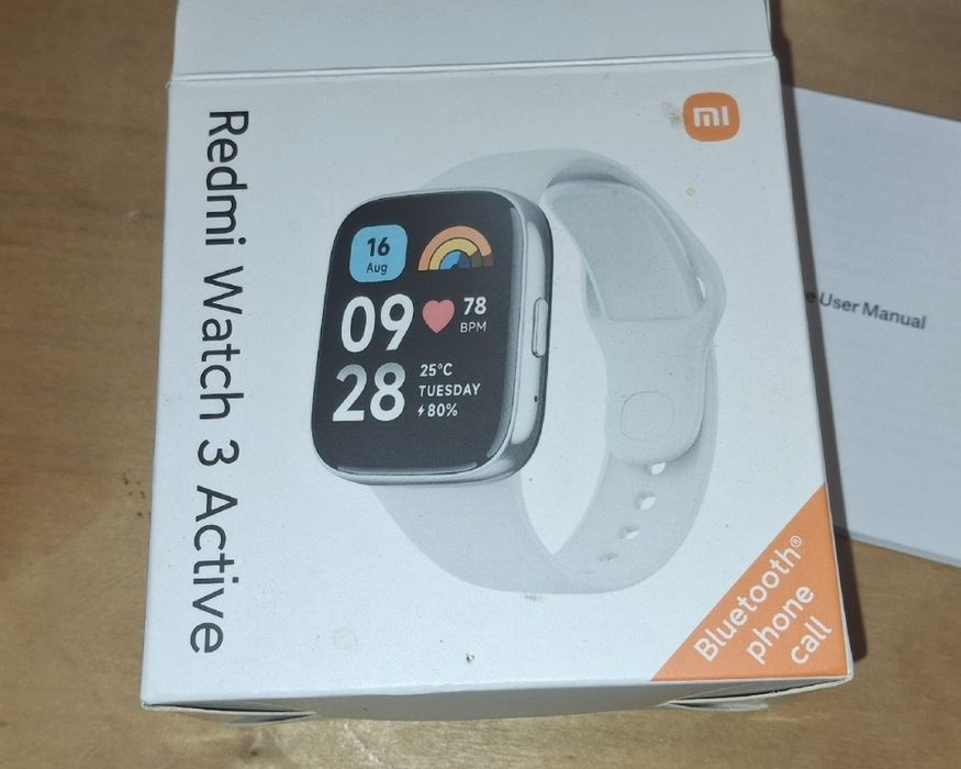 Smartwatch Redmi  Watch 3 Active, stan batdzo dobry