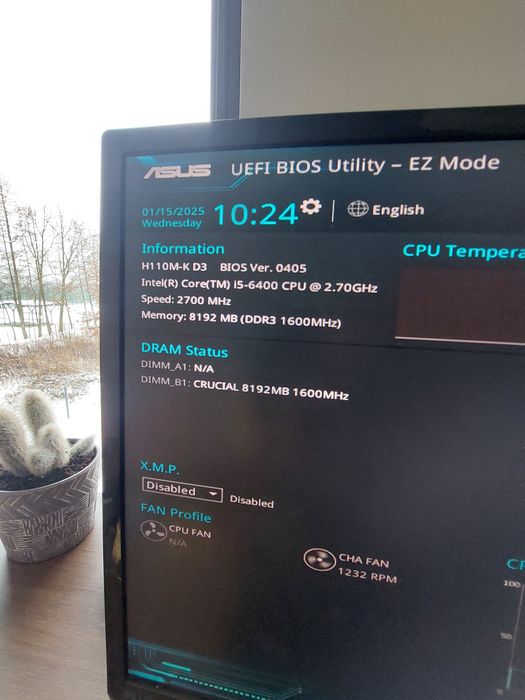 Płyta główna asus H110M-K + procesor intel core i5 6400