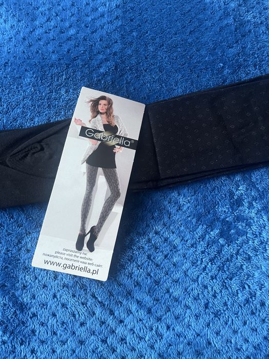 Rajstopy Flis wzorzyste bawełniane, rozmiar S