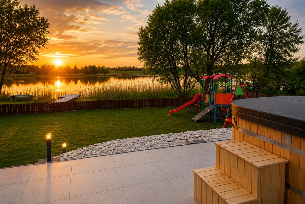 Last Minute! | Wolne od 20.08! | Mazury Premium | Prywatny pomost | 5 Sypialni | Jacuzzi | Sprzet Wodny | Plaża  | Dom Mazury