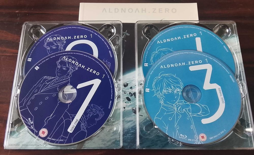 Aldnoah Zero  Blu-Ray Edição de Coleccionador