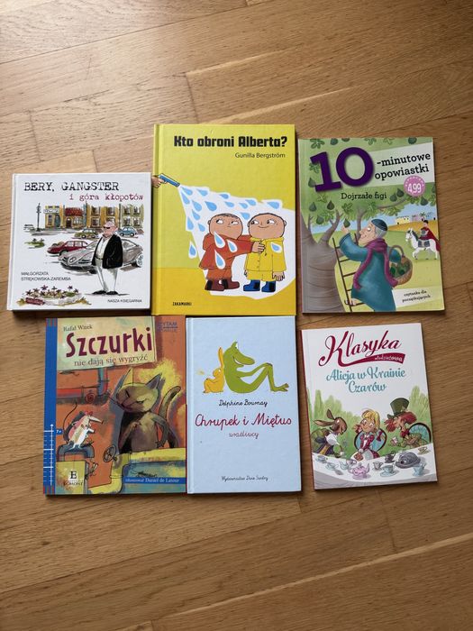 Ksiazki dla dzieci nowe