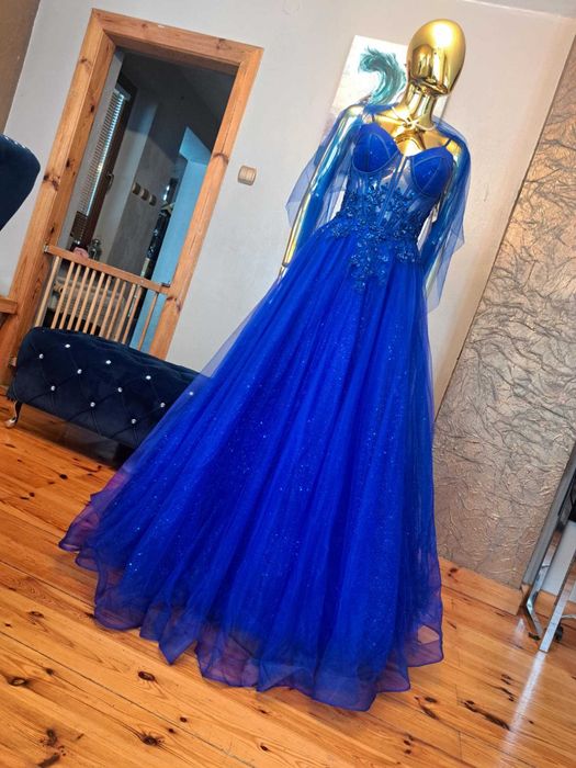 Suknia na studniówkę Paradise Glam Lapis Lazuli edt R36 Polski produce