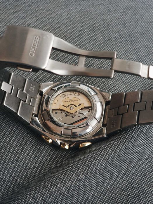 Seiko Arctura Kinetic SNL019P (7L22-0AH0) Titânio | 40º Aniversário