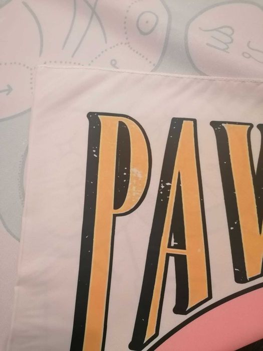 Poster tecido pata de cão