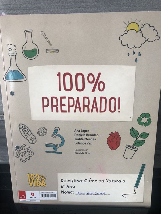 Livros de fichas do 6° ano