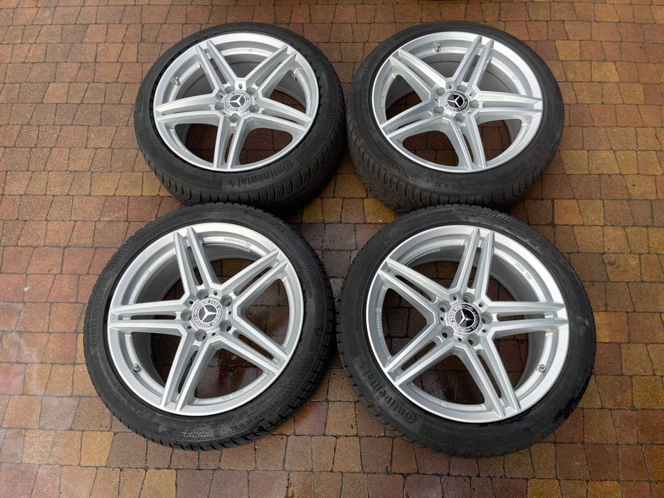 3986. Alufelgi 18" Mercedes E klasa W212 8.5Jx18 ET48 5x112 proste