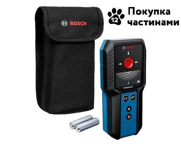 Детектор прихованої проводки, сканер стін Gen2 Bosch GMS120-27
