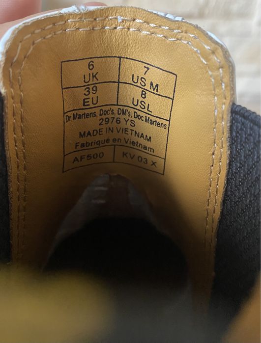 Dr. Martens Sztyblety 2976 Ys White r.39