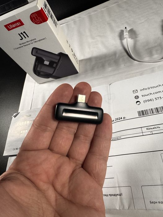 Бездротовий мікрофон Ulanzi j11