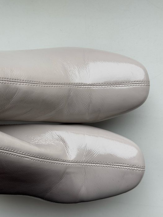 Лакові ботинки черевики zara