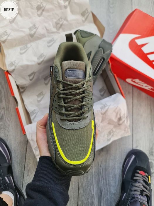Кросівки осінні Nike Air Max 90 Surplus Cordura Khaki premium | Кроссовки Найк чоловічі