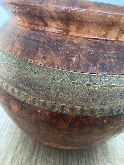 Vaso de cerâmica vintage