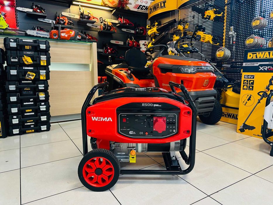 Agregat prądotwórczy WEIMA WM8500 trzy fazy duża moc łódzkie skc