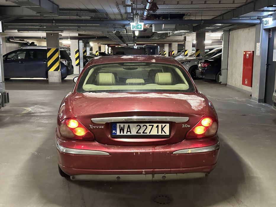 Jaguar x-Type 2.0D_Niski przebieg_jeden właściciel od nowości!