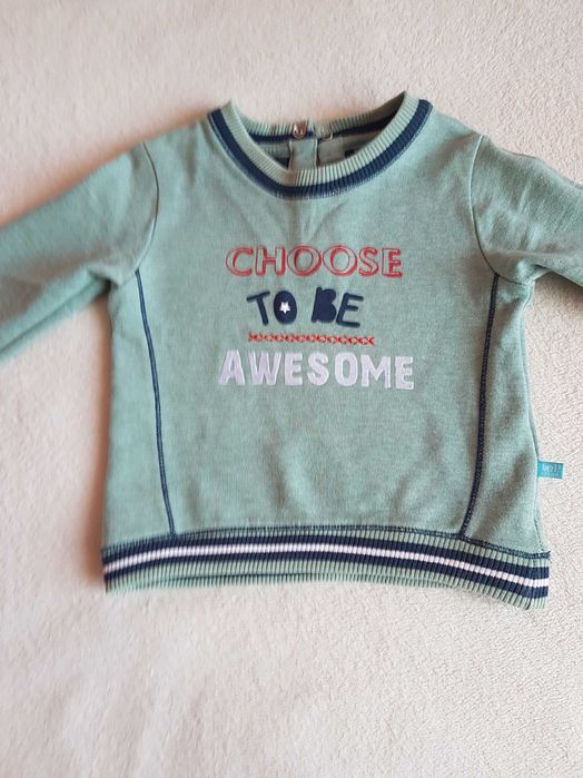 джемпер кофта на мальчика ф.Liеf! 100% хлопок р. 80 на 1 г.св. зелений