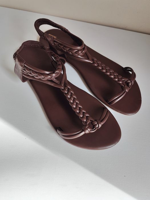 Brązowe sandały rozmiar 43 XL