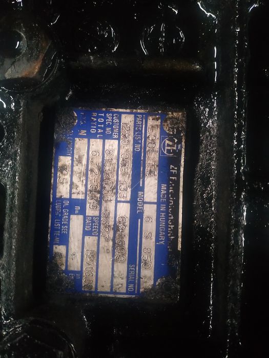 Коробка передач КПП ZF ECOLITE 6S850,  ZF S6-36 MAN  LЕ2000  6S 800 TO