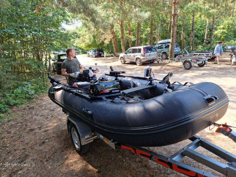 Wędkarski Ponton ARGO-EVO AL na 5 Osób – Model 2025 z Dnem Aluminiowym