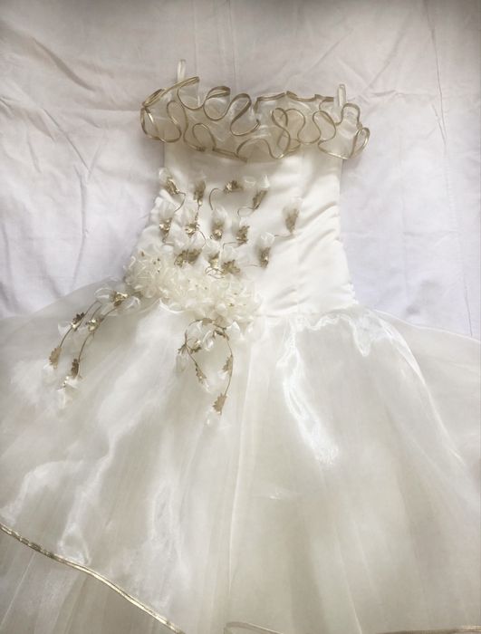 Дитяча святкова сукня з корсетом