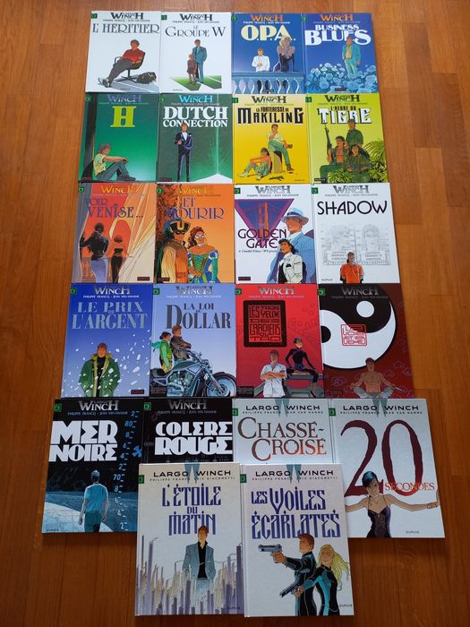 BD Largo Winch - Lote 22 volumes