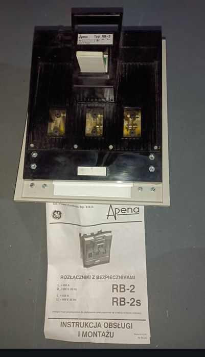 Rozłącznik bezpiecznikowy RB-2 Apena 400A