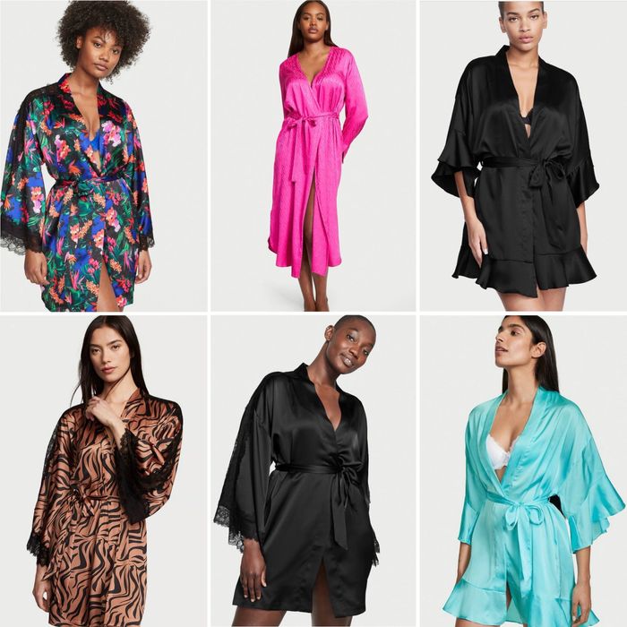 Халат VS Victoria’s Secret різні утеплений сатин сорочка нічна пеньюар