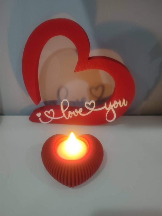 Coração I love you - Dia dos Namorados