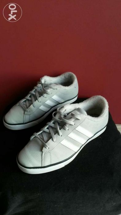 Buty Adidas Neo szare / siwe na jesień / zimę / wiosnę