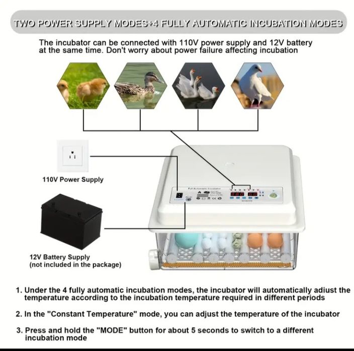 Інкубатор автоматичний