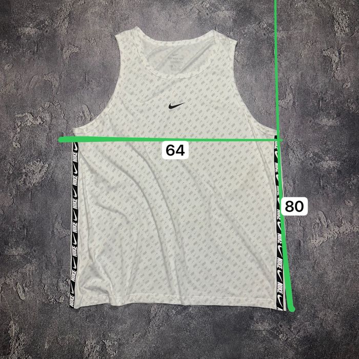 Чоловіча майка великого 2XL розміру Nike з лампасами