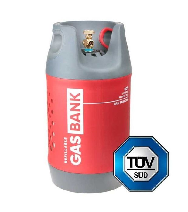 Butla kompozytowa GasBank SINGLE 11 kg – używana, kamper