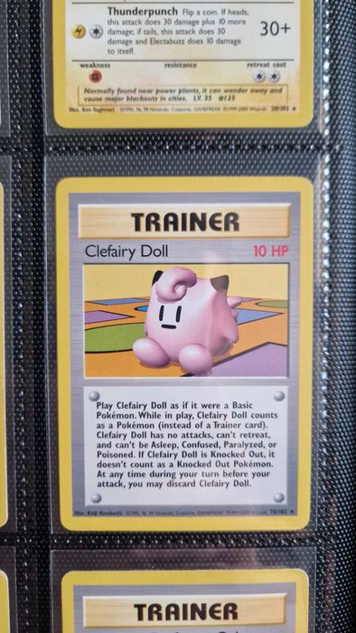 Pokemon Base Set rzadkie karty
