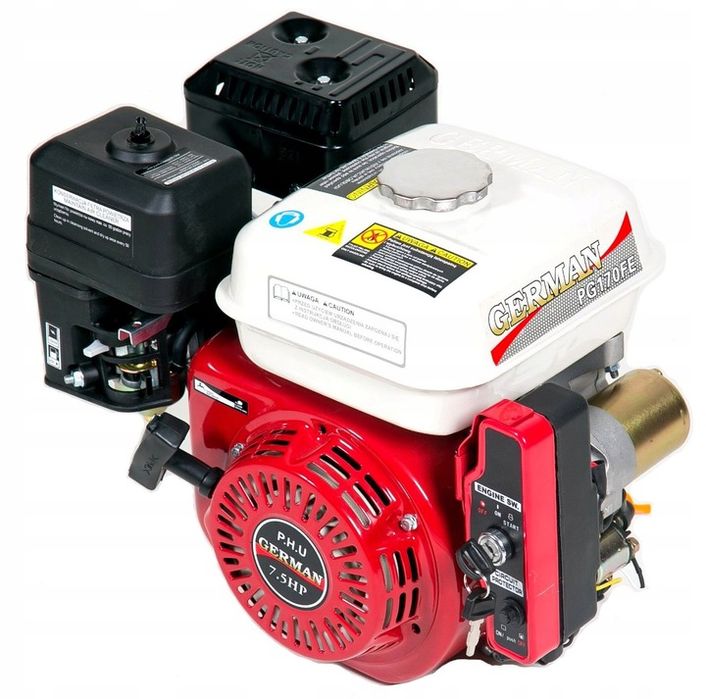 Silnik spalinowy 7,5KM GX160 GX200 20mm E-START