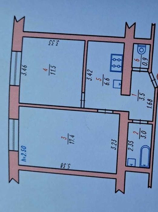 ПРОДАЖ! 2 кімнатна квартира, район Виставка!