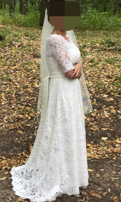 Весільна сукня ( 46 розмір)