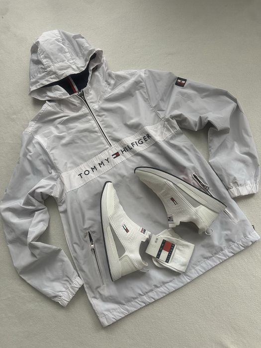 Лот вещей! Куртка, ветровка, анорак Tommy hilfiger