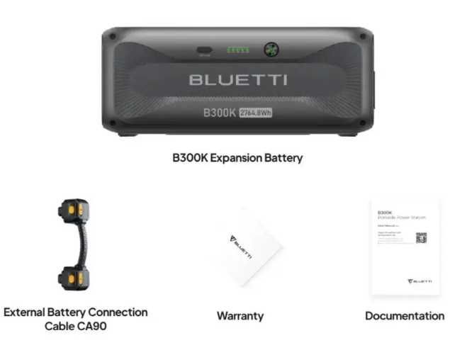 Додаткова батарея Bluetti B300K2. 3Квт. Нові. Гарантія 5 років.
