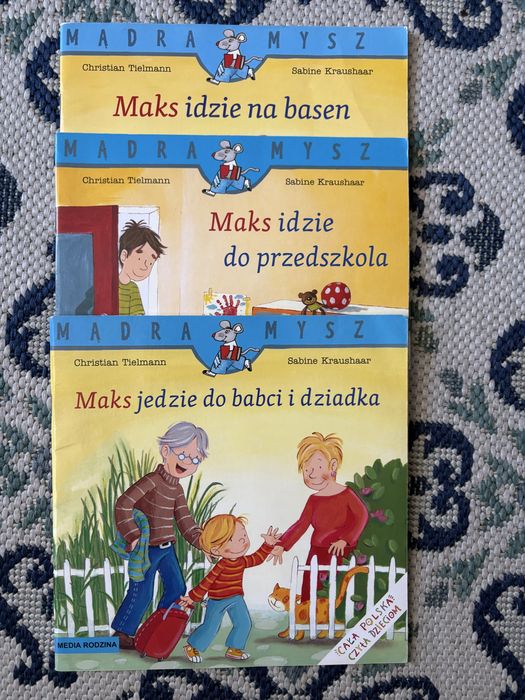 Mądra Mysz - Maks - zestaw 3szt