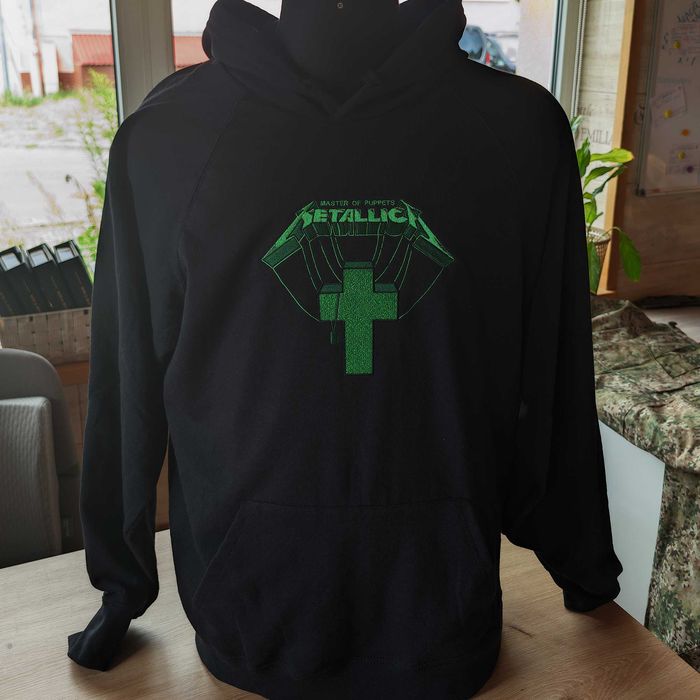 bluza unisex "Metallica - master of puppets" haft komputerowy