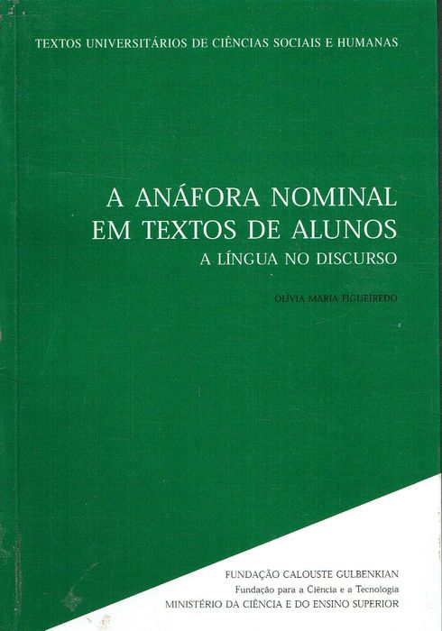 15053
	
A anáfora nominal em textos de alunos