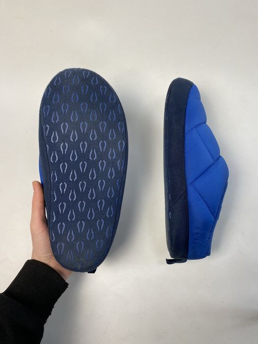 Теплі чоловічі тапочки сліпони the north face