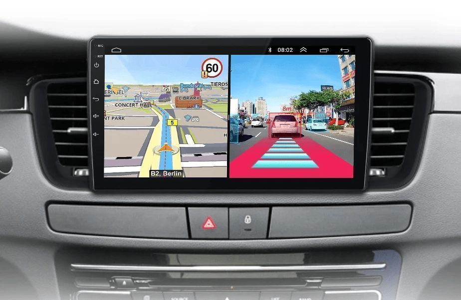 Radio 2DIN Android Auto CarPlay Navi GPS Bluetooth Peugeot 508 4/64GB