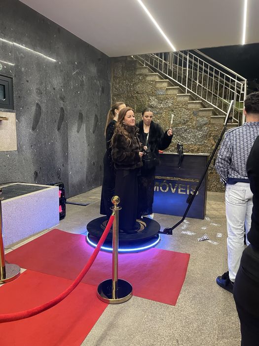 Aluger de plataforma Videobooth 360°