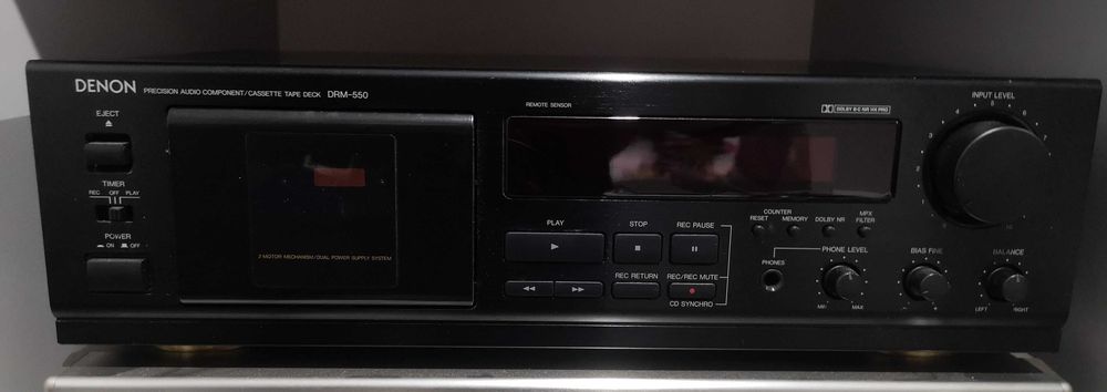 DENON DRM-550 deck kasetowy Pruszcz Gdański