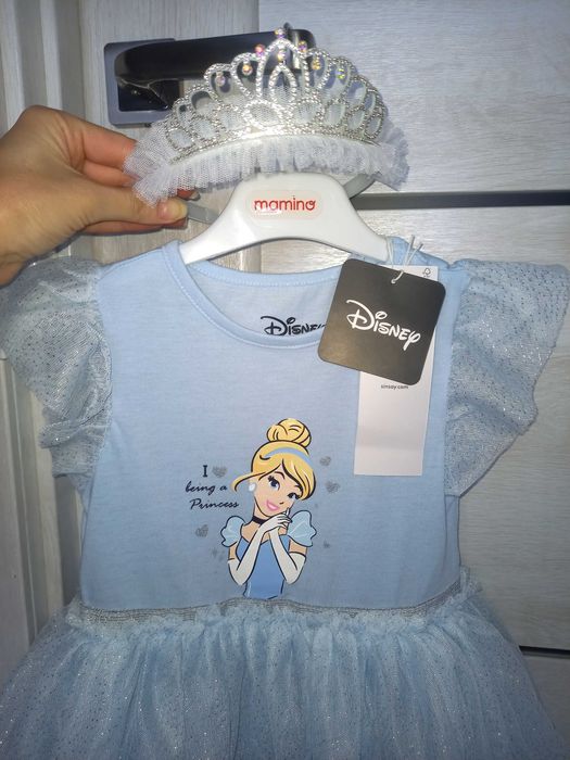 Сукня костюм плаття новорічне Попелюшка корона паличка 3-4-5 років